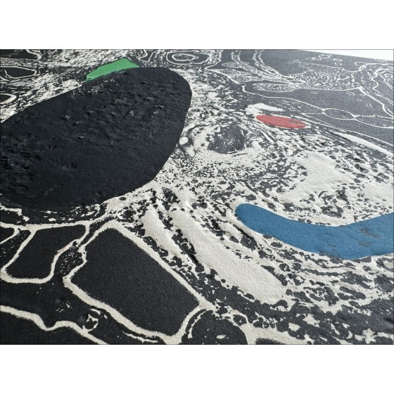 Joan Miro - Carbonundum-Gravur "ESPRIU III" 89x70cm signiert