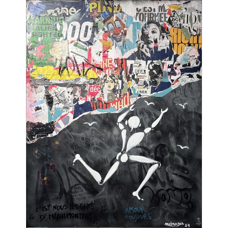 "The White Man X SEMPRE AMORE" da MESNAGER & LASVEGUIX, 2024 - Arte contemporanea