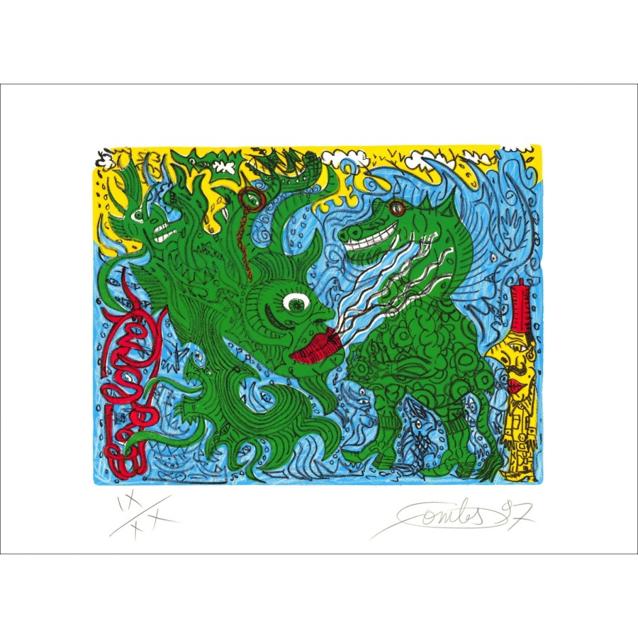 Robert Combas - Sea Dragons 1997 | Galerie 125