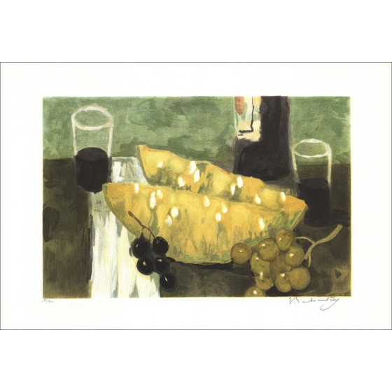 La melce, Le melon" 38x56cm - 1992