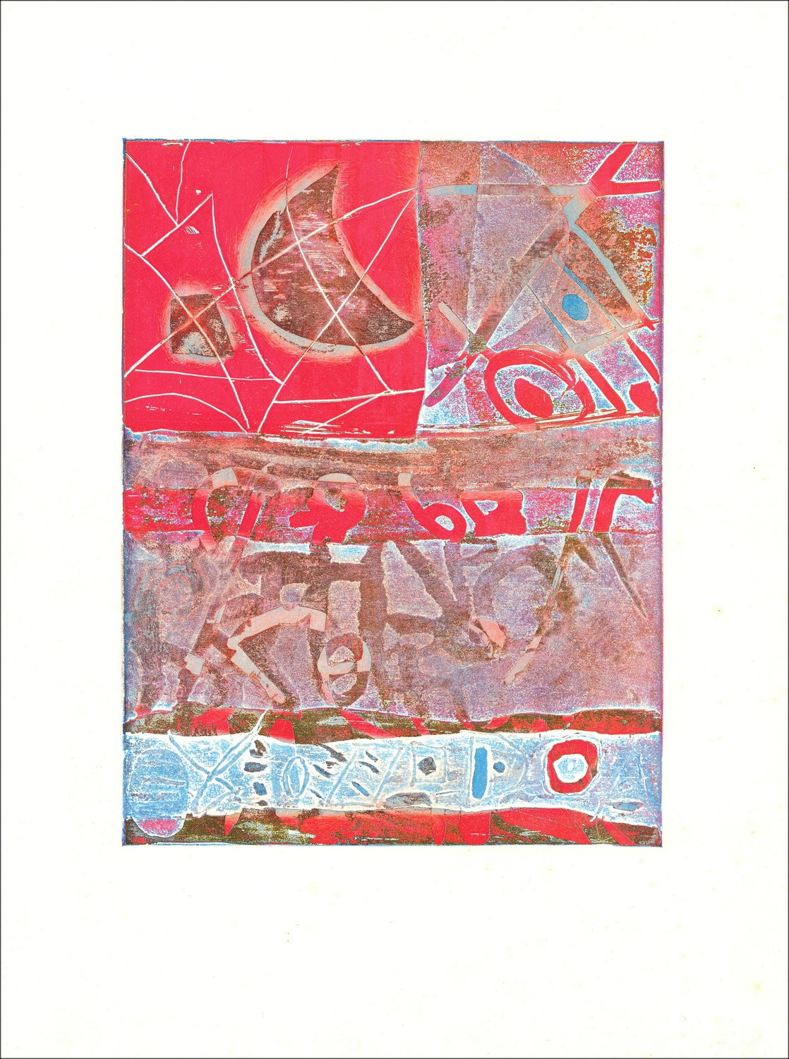 "Clair de Lune" - Gravure sur Papier Vélin Attribuée à Shigehito Maehara