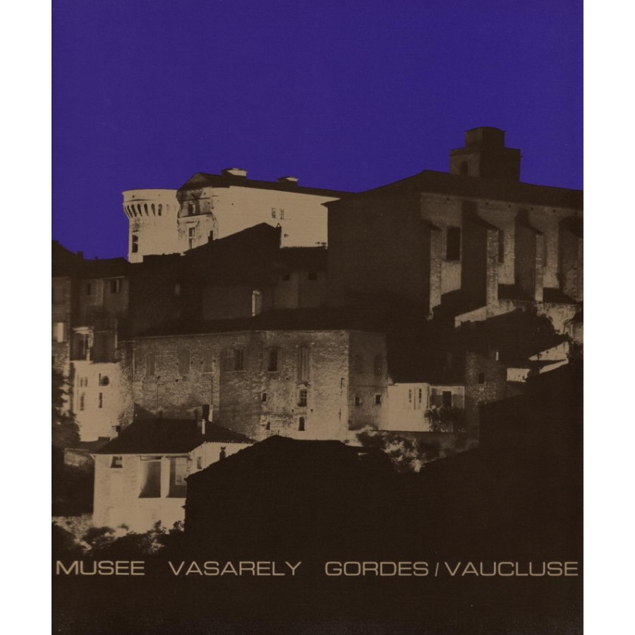 Victor Vasarely - Buch, Uhr des vasarely Museums, Gordes / Vaucluse