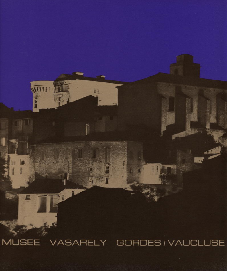 Victor VASARELY - Boek, werk van het Vasarely Museum, Gordes/Vaucluse