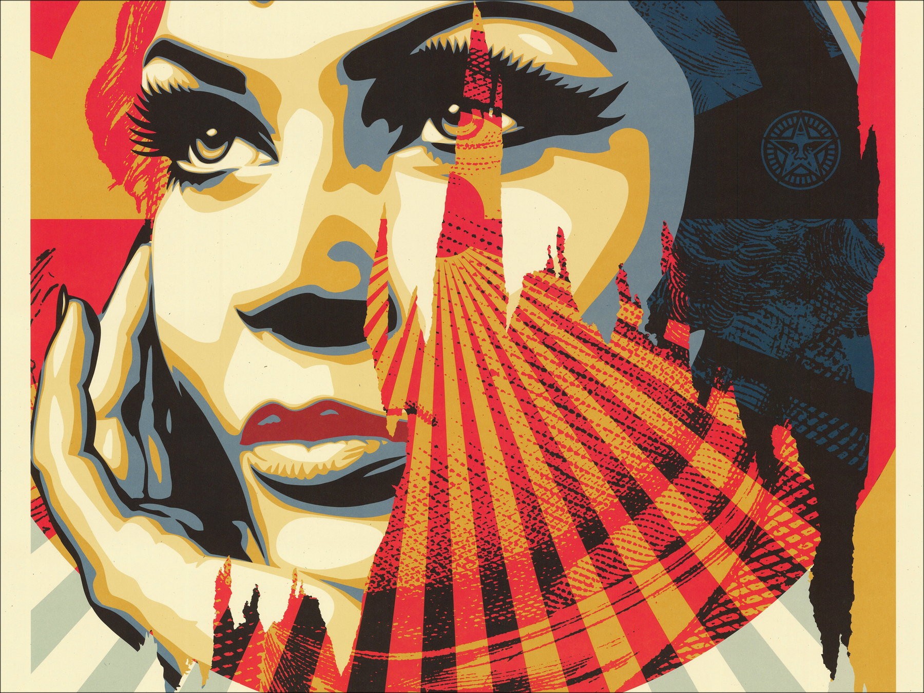 Comprar Silkscreen Shepard Faisy Obey Obey Excepciones de objetivos