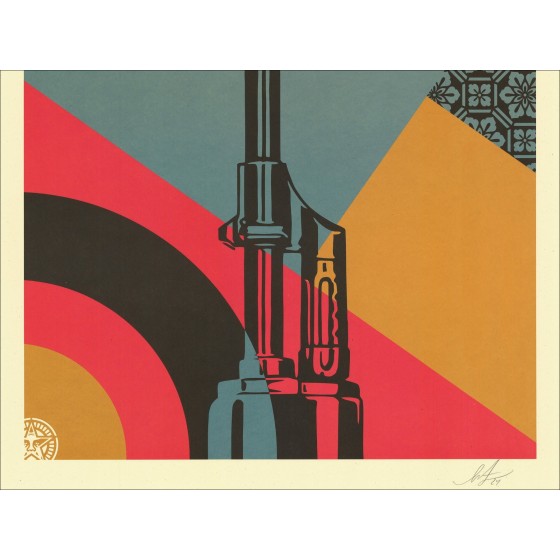 Shepart Faisy Gehorsam "AK47 Lotus" - Exklusivsidesimscreen 91x61cm