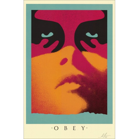 Shadowplay Silkscreen door Obey Shepard Fairey