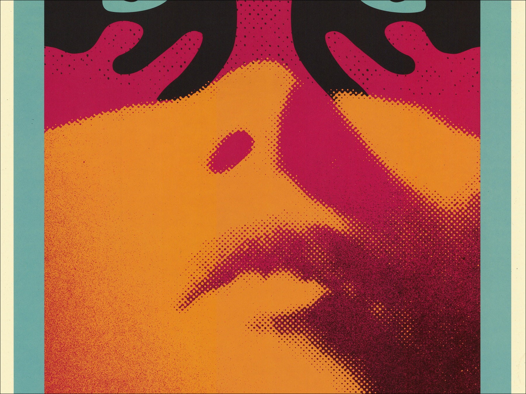 Shadowplay Silkscreen door Obey Shepard Fairey