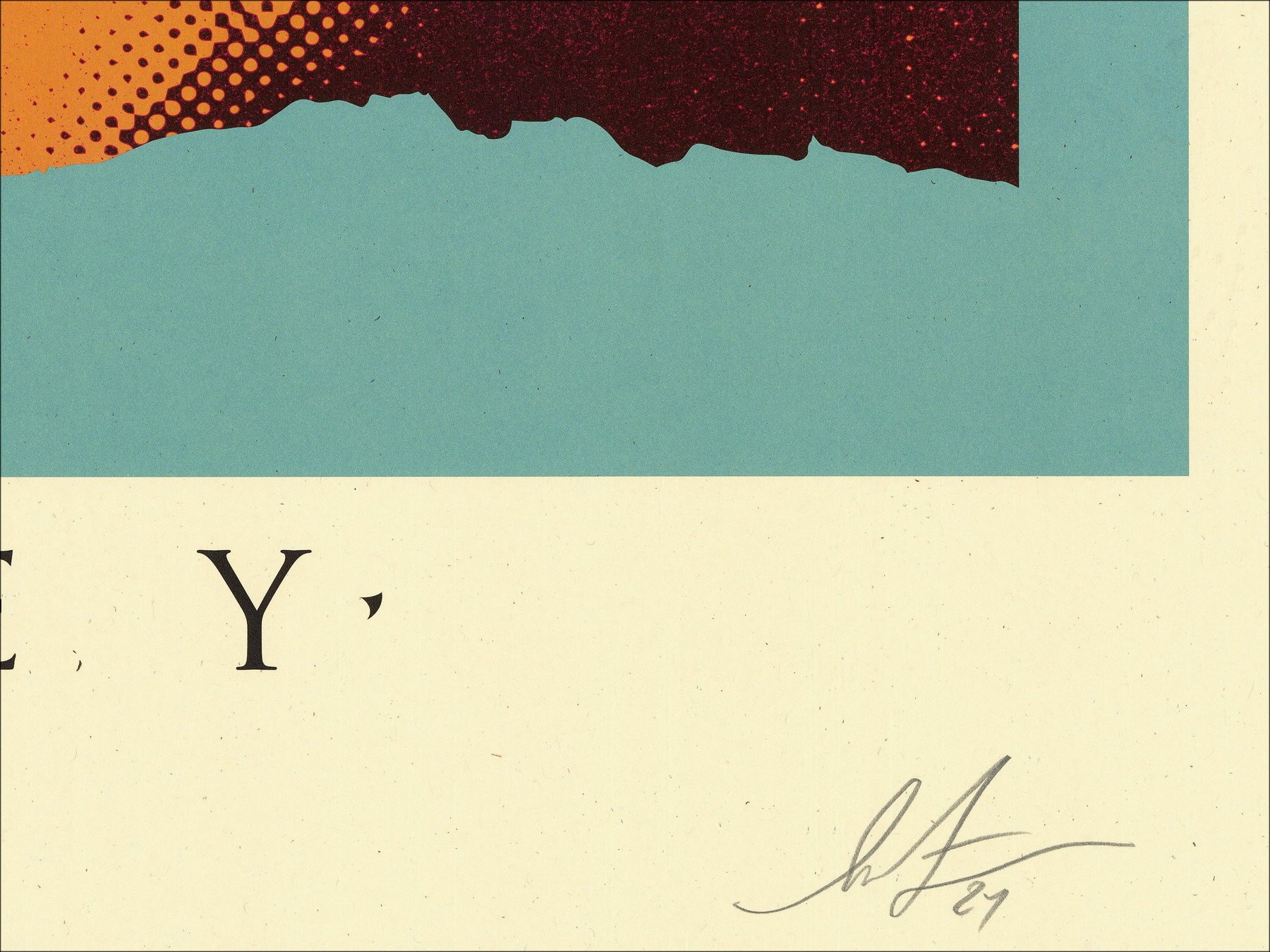 Shadowplay Seilkscreen di Obey Shepard Fairey