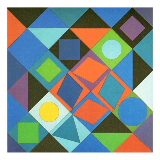 Victor VASARELY - Libro, opera del Museo Vasarely, Gordes/Vaucluse
