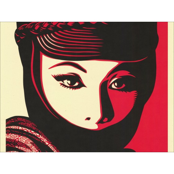 Shepard Fee (gehorchen) "Fatale Mujer" - signierte ScreenPrint und datiert