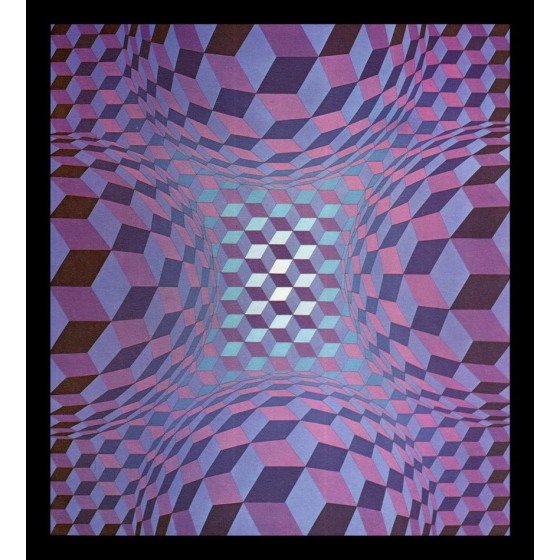 Victor VASARELY - Boek, werk van het Vasarely Museum, Gordes/Vaucluse