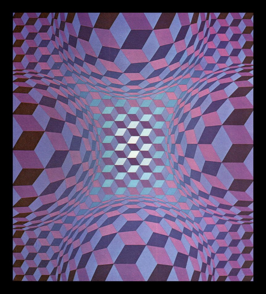Victor VASARELY - Boek, werk van het Vasarely Museum, Gordes/Vaucluse