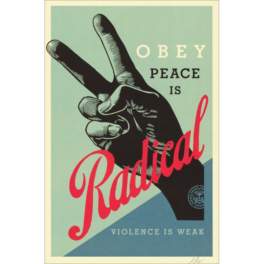 SHEPARD FAIREY - Radical Peace | Gallery 125