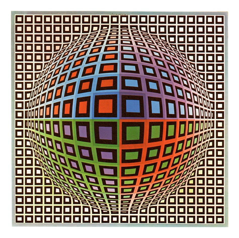 Victor VASARELY - Boek, werk van het Vasarely Museum, Gordes/Vaucluse