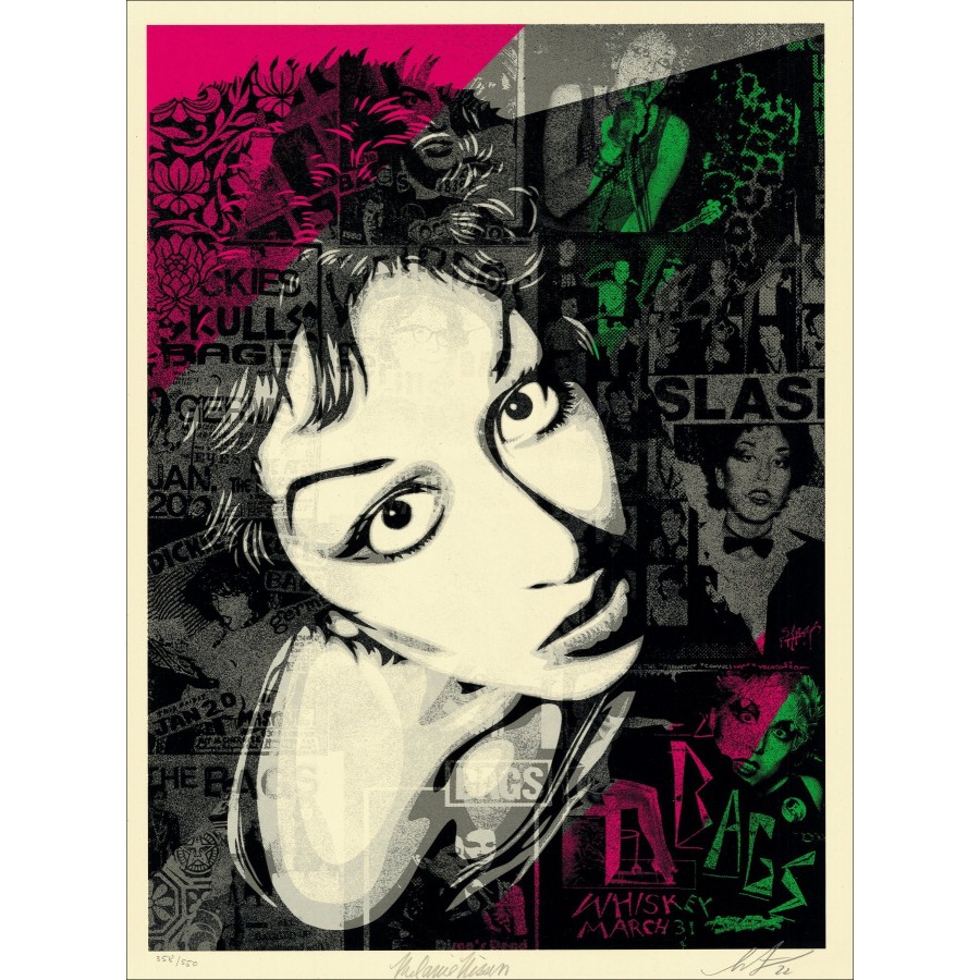 Shepard Fairy (obey) - Borsa Alice: serigrafia firmata e numerata