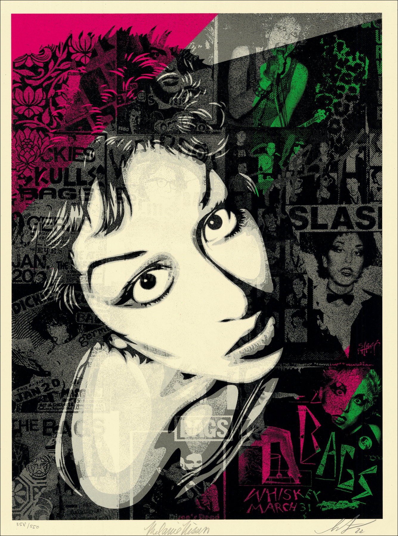 Shepard Fairy (obey) - Borsa Alice: serigrafia firmata e numerata