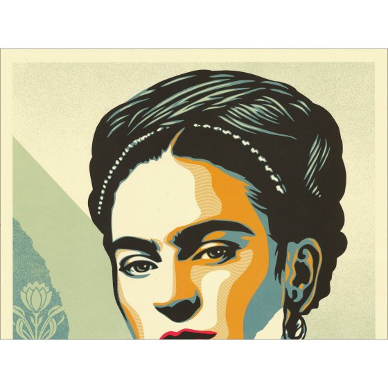Shepard Fairey (OBEY) "THE WOMAN WHO DEFEATED PAIN (FRIDA KAHLO)"