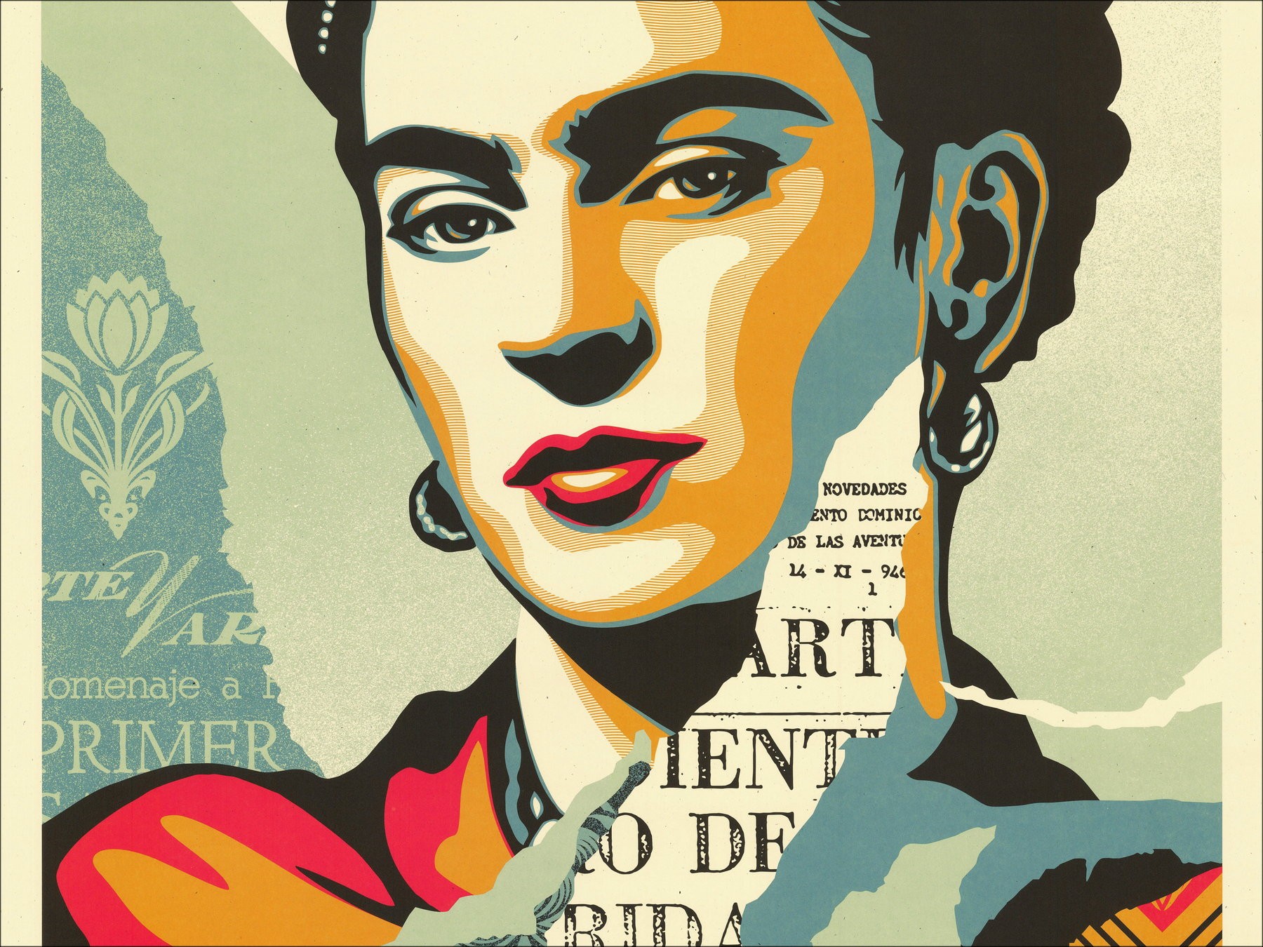 ShePARD FAIREY - Frida Kahlo
