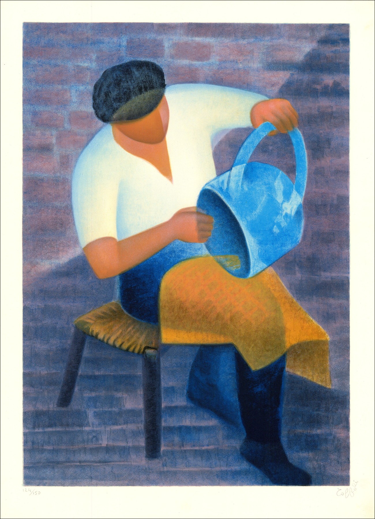 Achat Louis Tfra_LatnFOLI L'artisan Lithographie Originele 1989