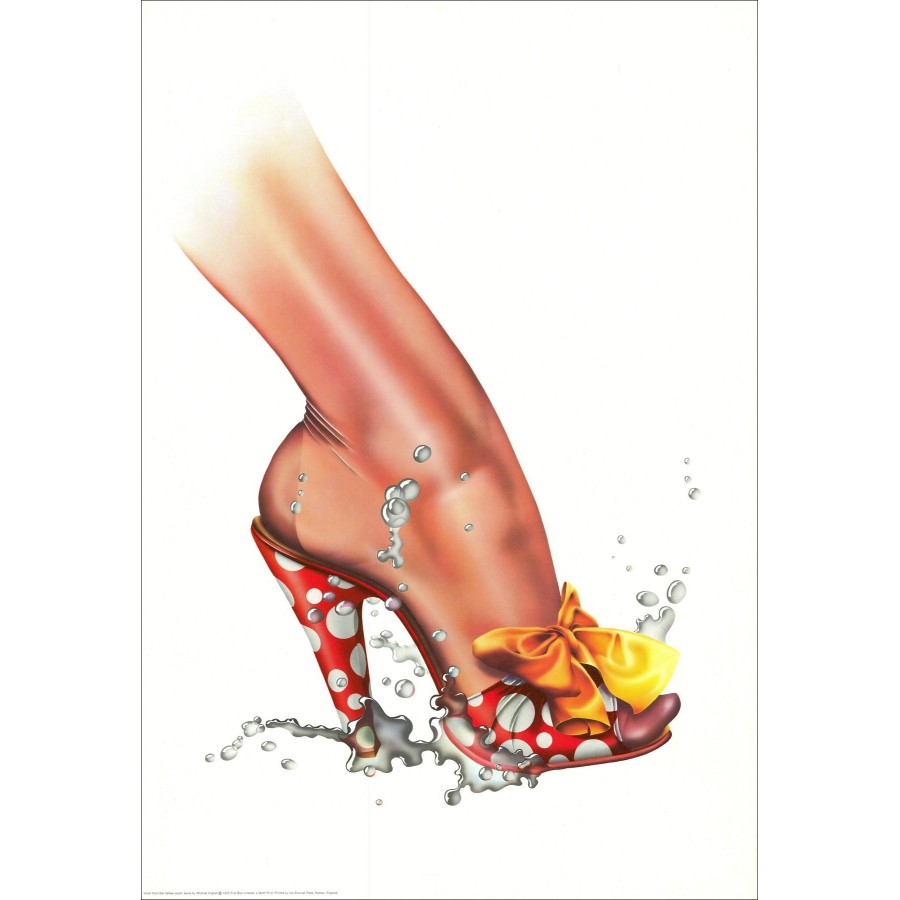 Michael English - Shoes From Strikes Water | Galerie125