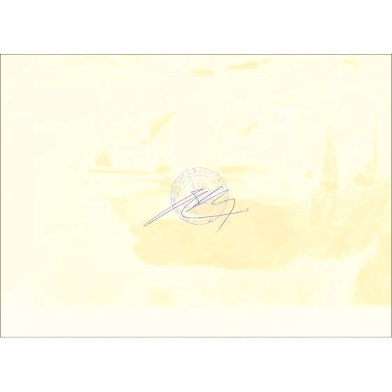 Daniel AUTHOUART - Original Lithograph "Dective" 63x86cm - 1988