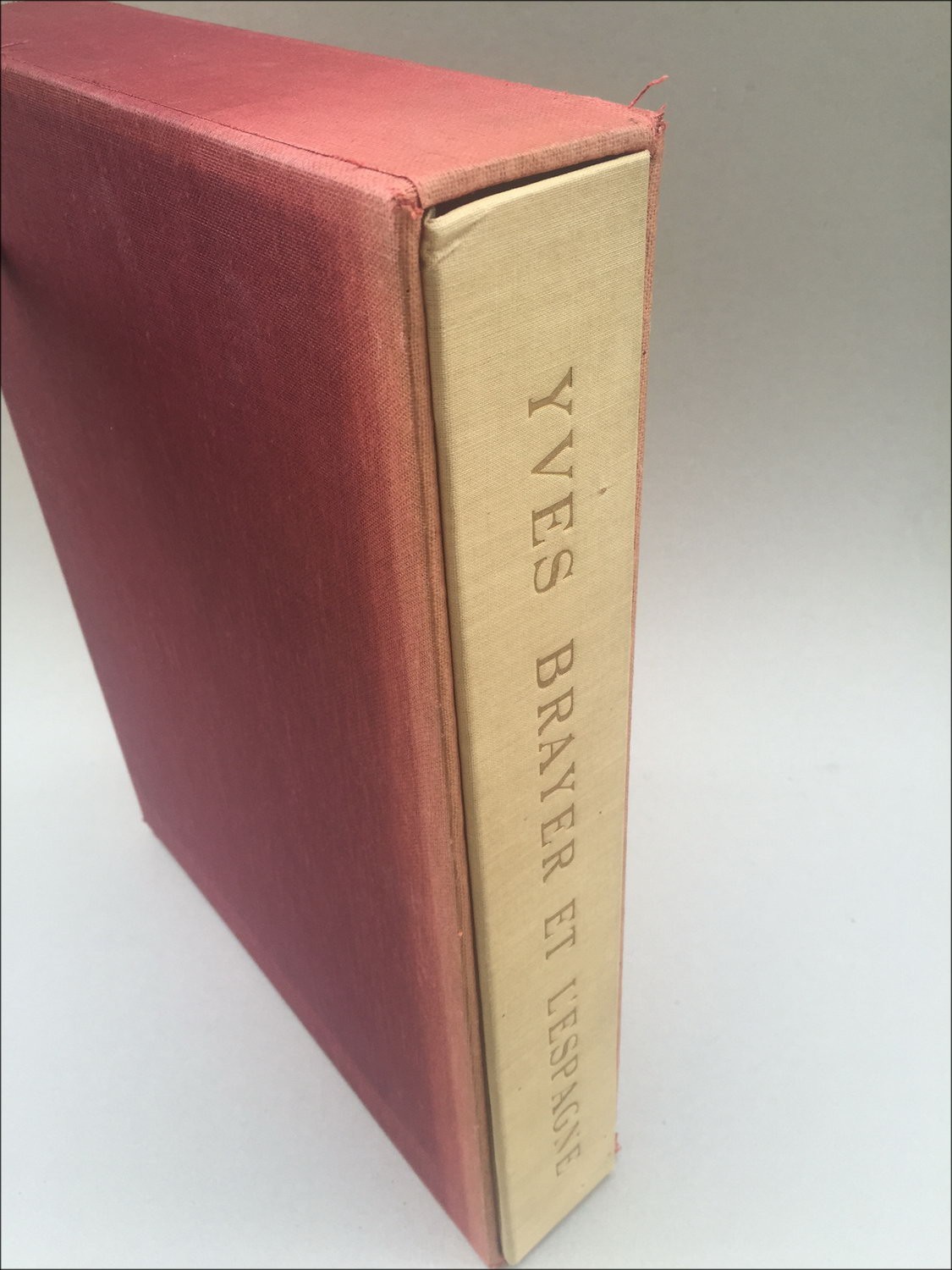 Yves BRAYER - Volume illustrato "Yves Brayer e la Spagna" + Disegno originale ad inchiostro