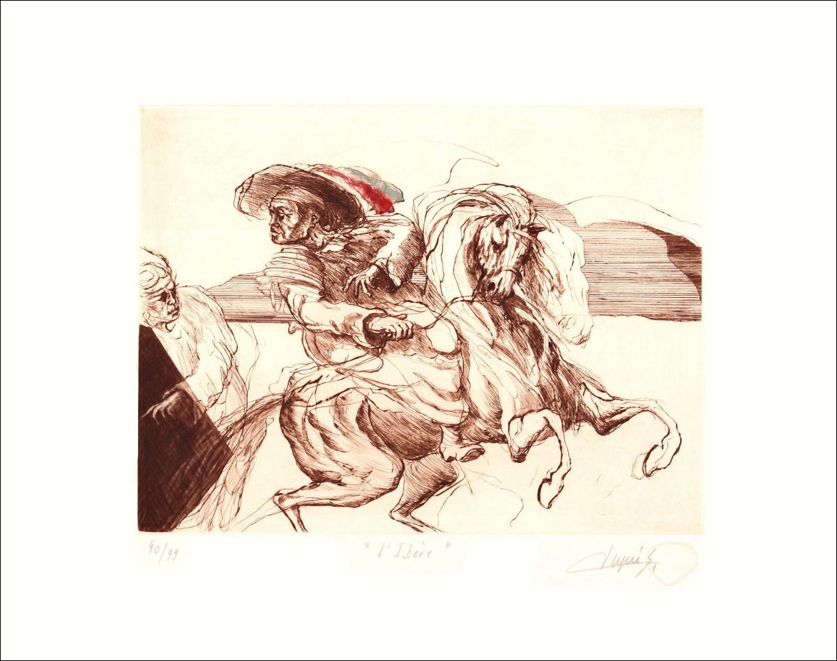 Jean DUPUIS - Lith Origin Original "De Iberische"