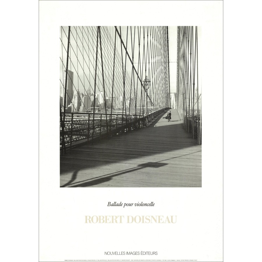 Robert Doisneau - Ballade violoncello 1985 | Galleria 125