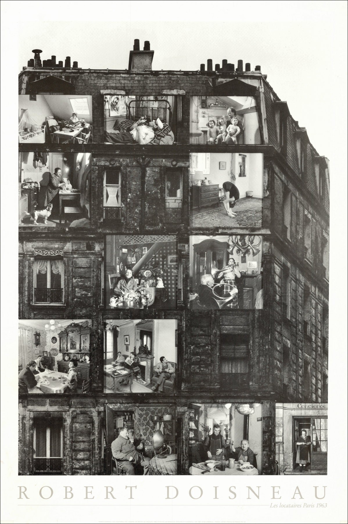 Robert Doisneau - Inquitananti, Parigi 1988 | Galleria 125
