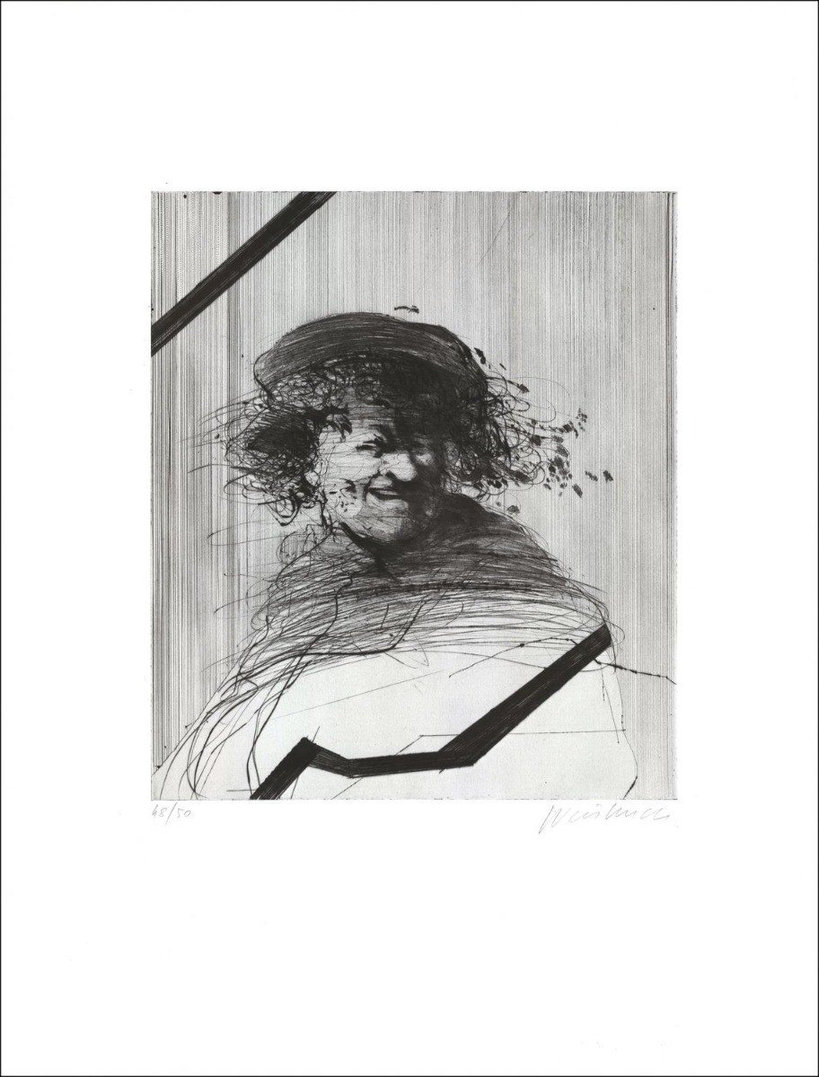 Comprar al hombre que se ríe Claude Weisbuch Original grabado 1973