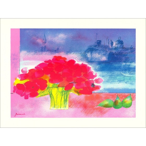 Paul Guivamand - The Bouquet 2 | 1990 | Litografia | Galleria 125