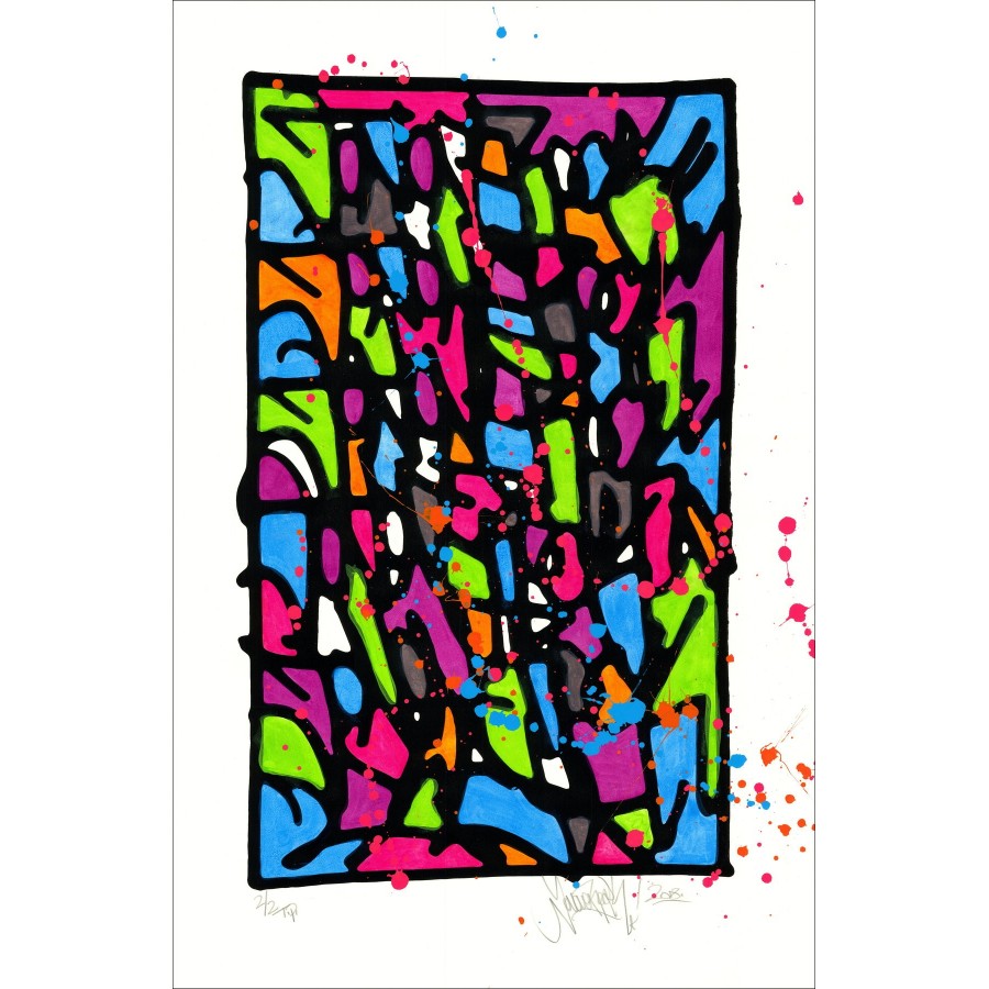 JonOne - HPM 2018-V4, unique work