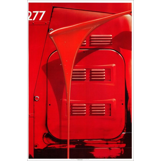Michael Français - Roter Bus-RAID-Farb, Poster | Galerie125
