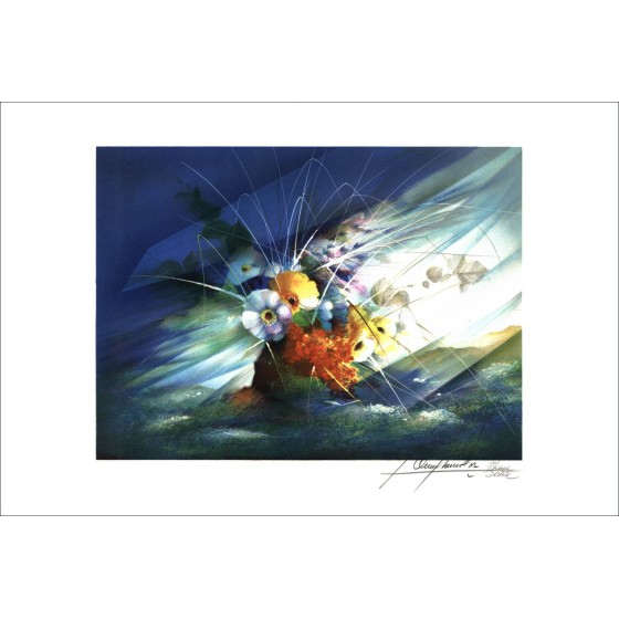 Kaufen Sie Raymond Chicken Bouquet auf der Cliff Original-Lithographie