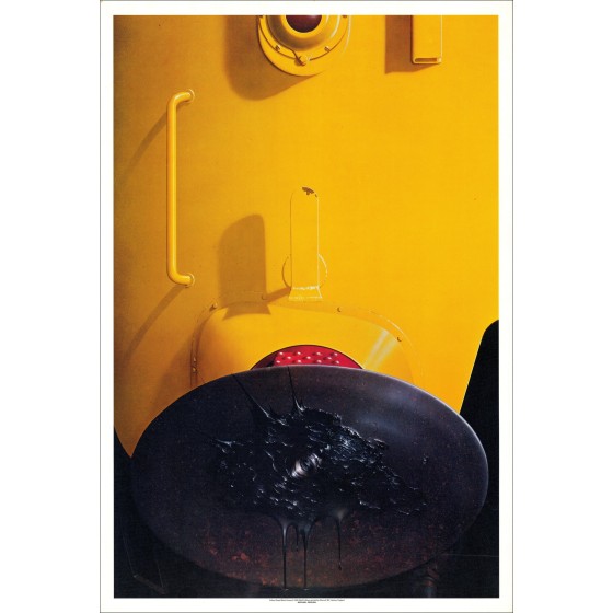 Michael English - Giallo Diesel Black Grease 1981 | Galleria 125