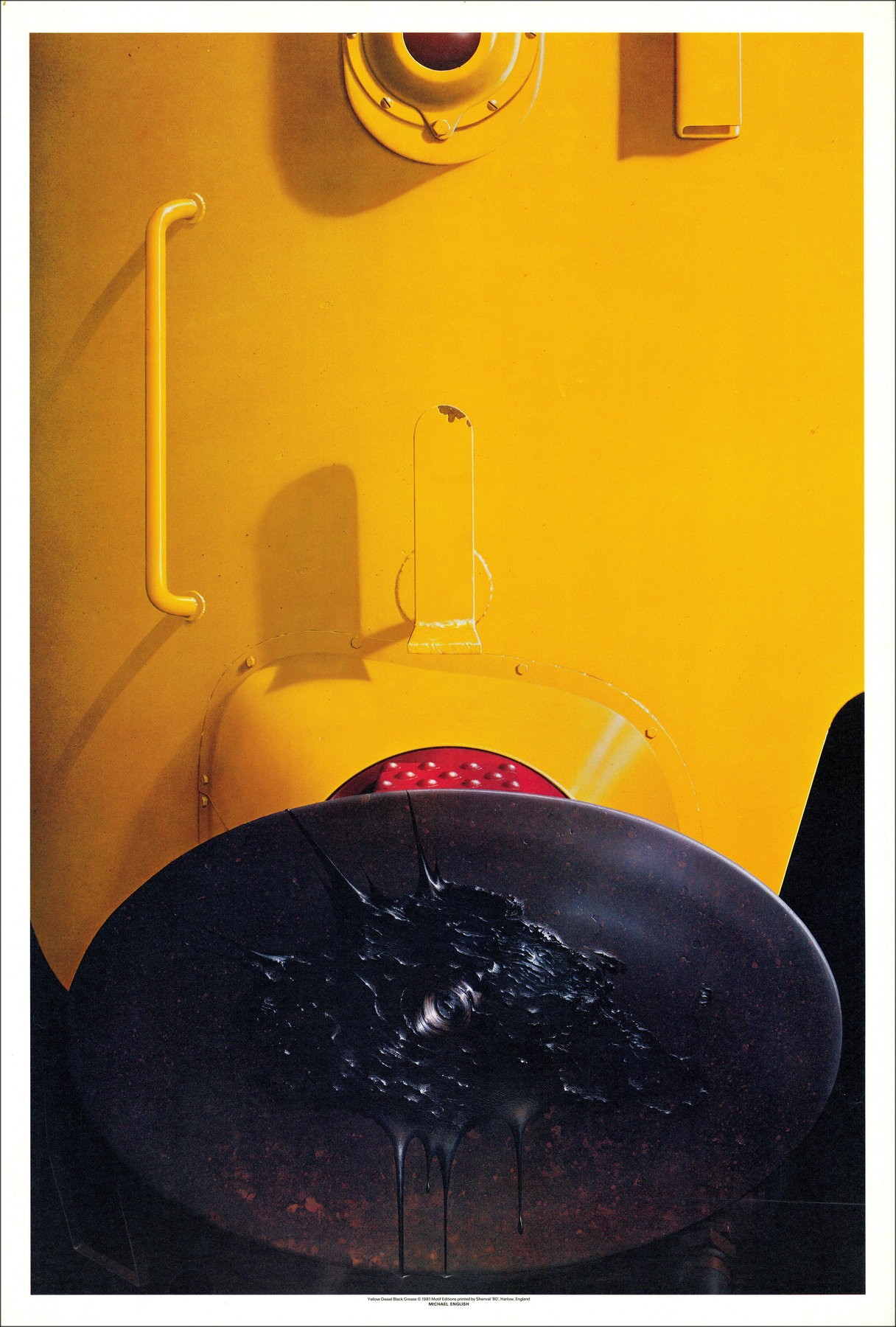 Michael Engels - Geel Diesel Black Grease 1981 | Galerij 125