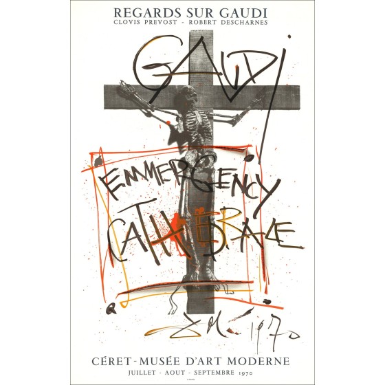 Salvador Dali - Regards on Gaudi 1970
