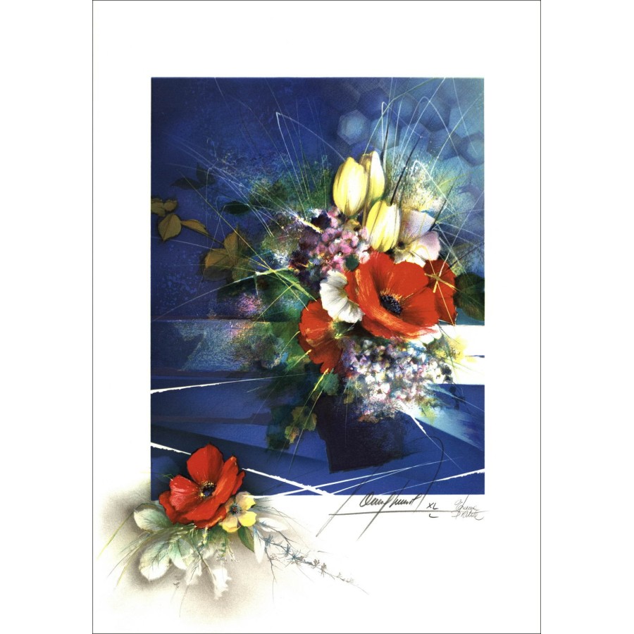 Acheter Multiflor Raymond POULET Lithographie Originale 