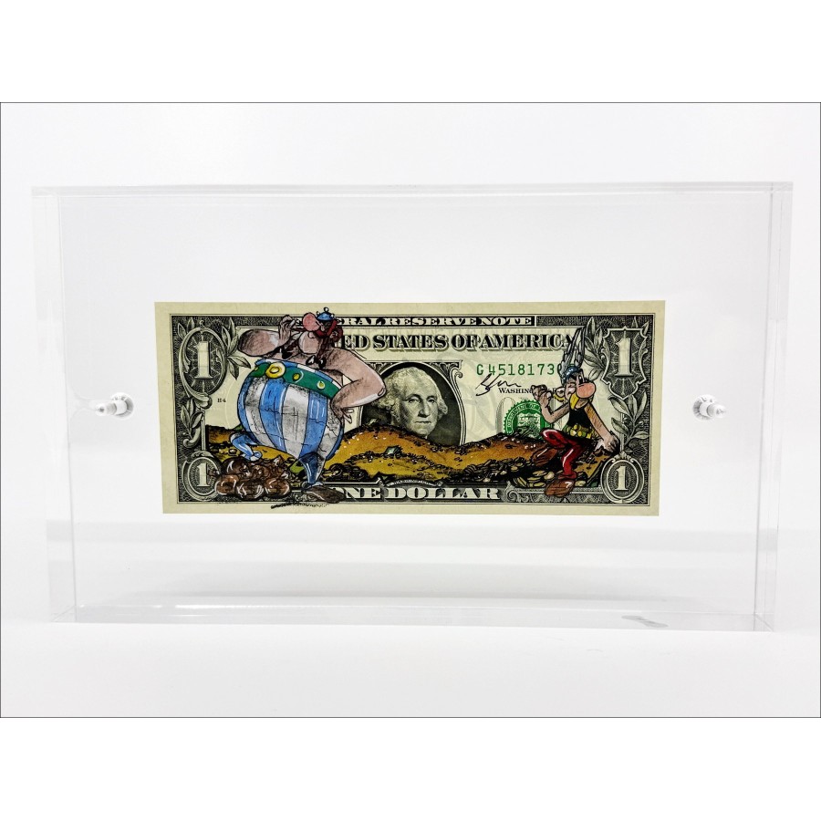 PAZBLANDINA - Asterix & Obelix su American Dollar | Galleria 125