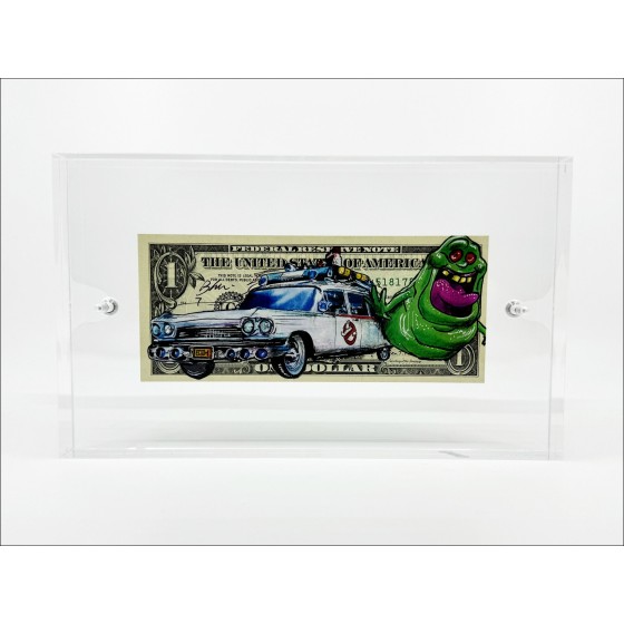 PAZBLANDINA: Ghostbuster, Drawing Original Dollar, 2024