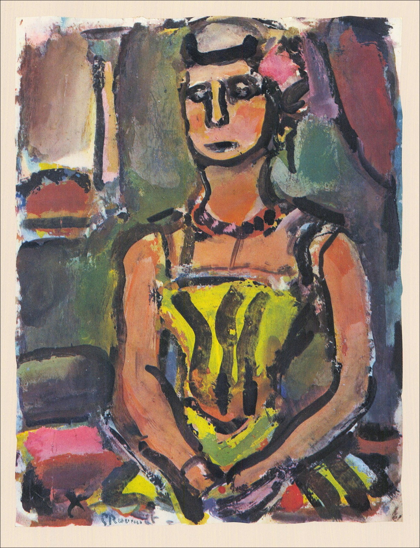 Georges Rouault - Madame Yxe 1943