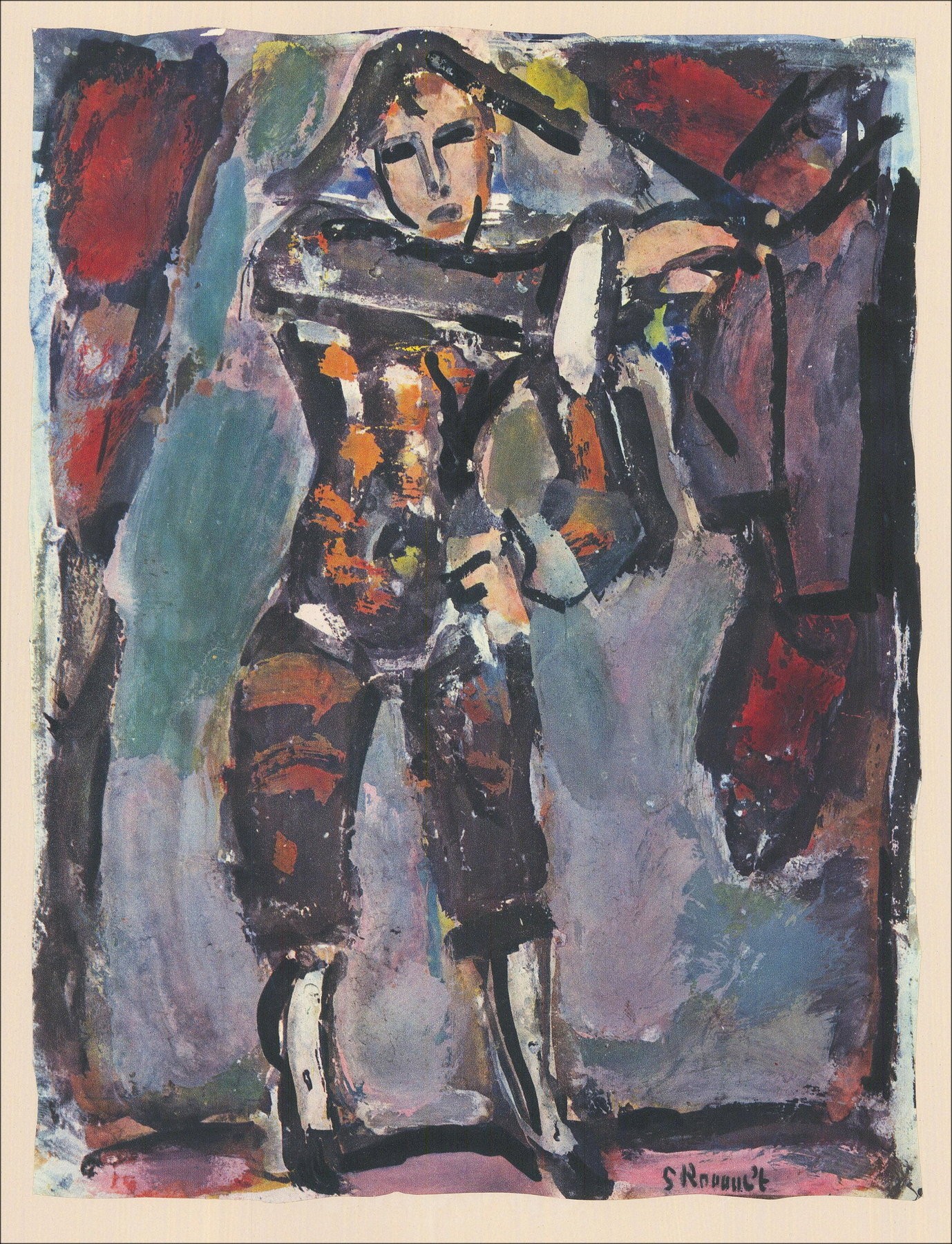 Georges Rouault - Harlequin 1943 | Galleria 125