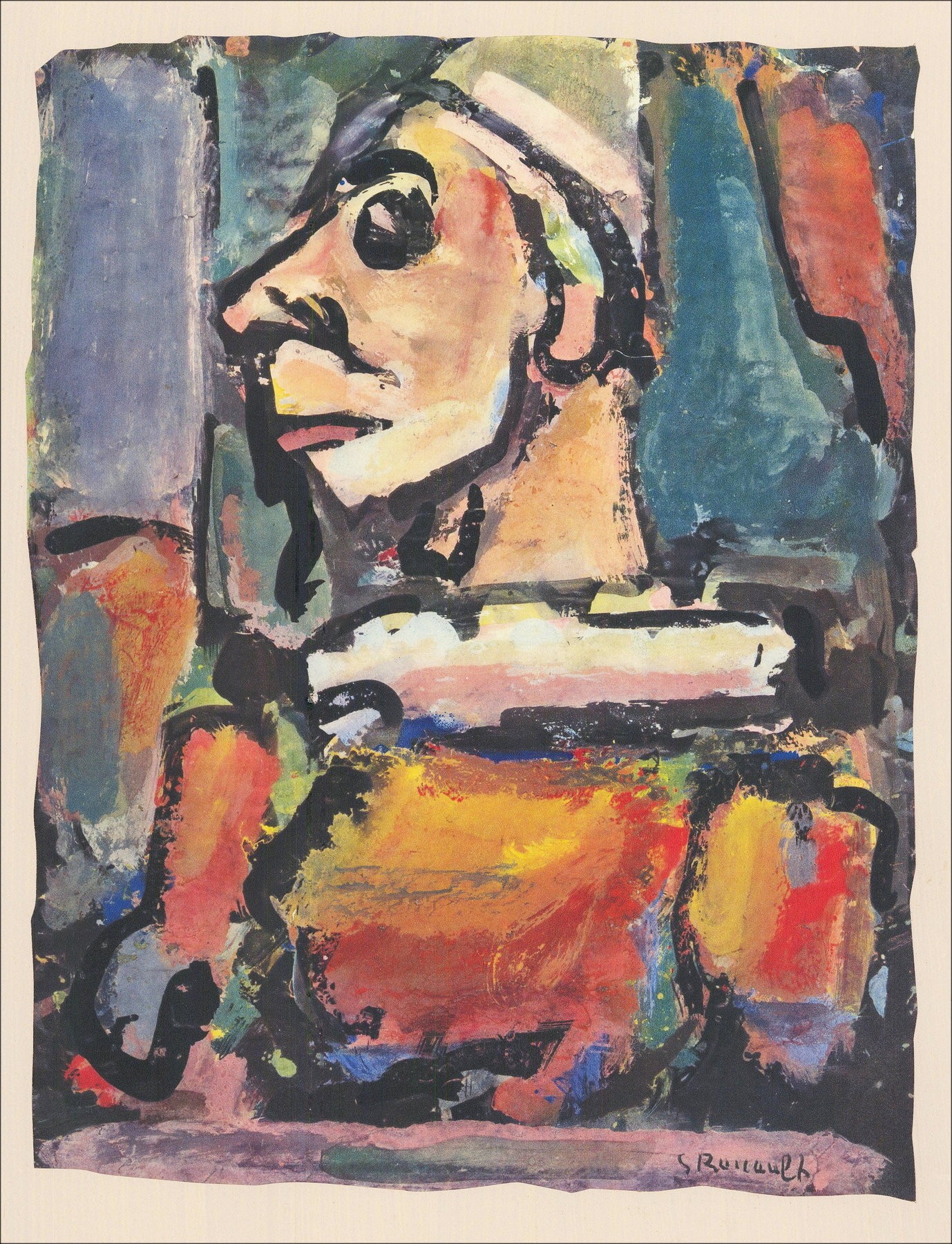 Georges Rouault - The 1943 Mocker | Galleria 125