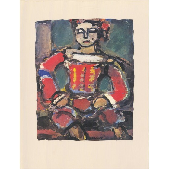Georges Rouault - Little Sage Red and Gold 1943 | Galleria 125