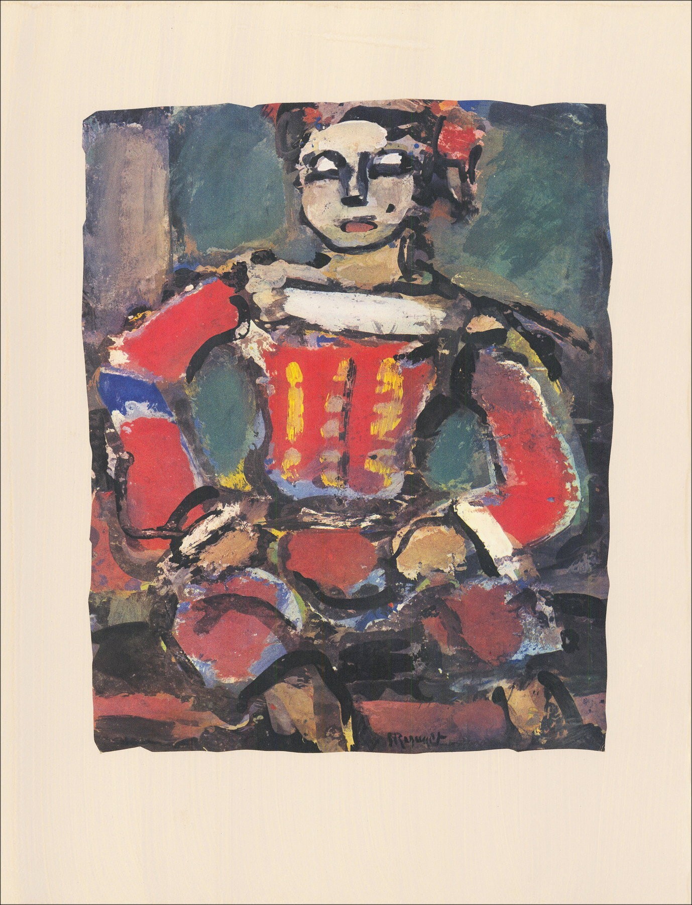 Georges Rouault - Little Sage Red and Gold 1943 | Galerij 125