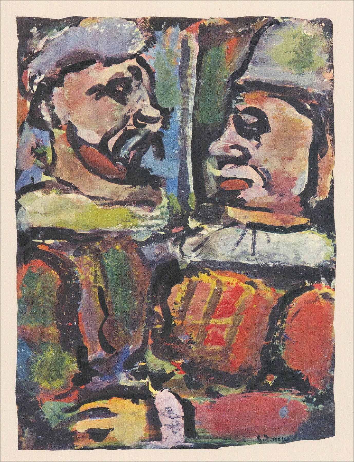 Georges Rouault - The stubborn games 1943 |Gallery 125