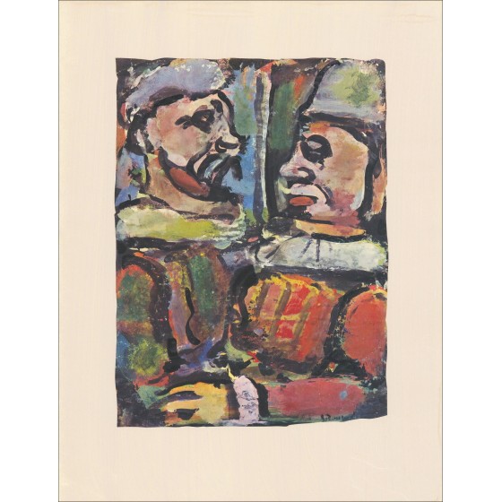Georges Rouault - The stubborn games 1943 |Gallery 125