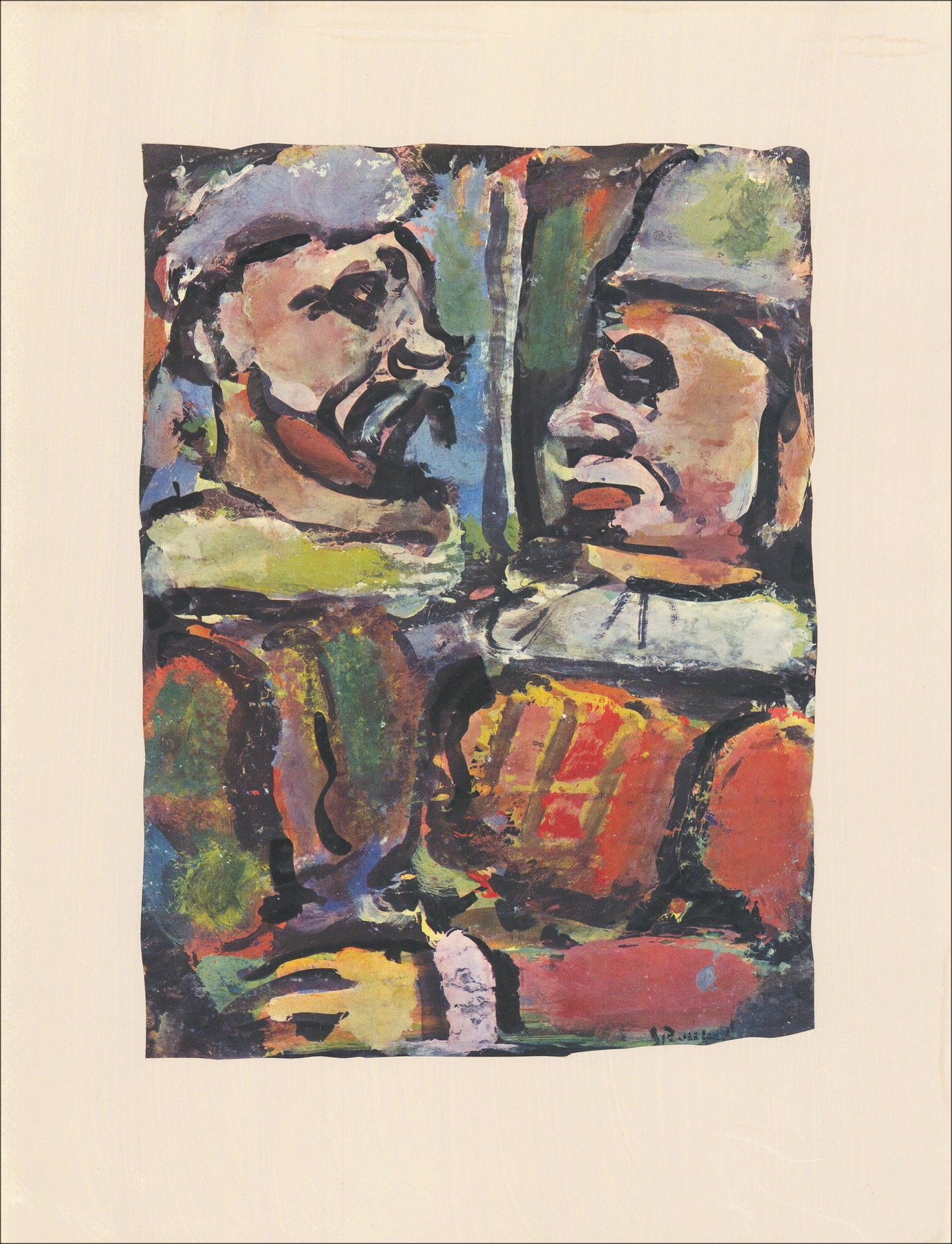 Georges Rouault - The stubborn games 1943 |Gallery 125