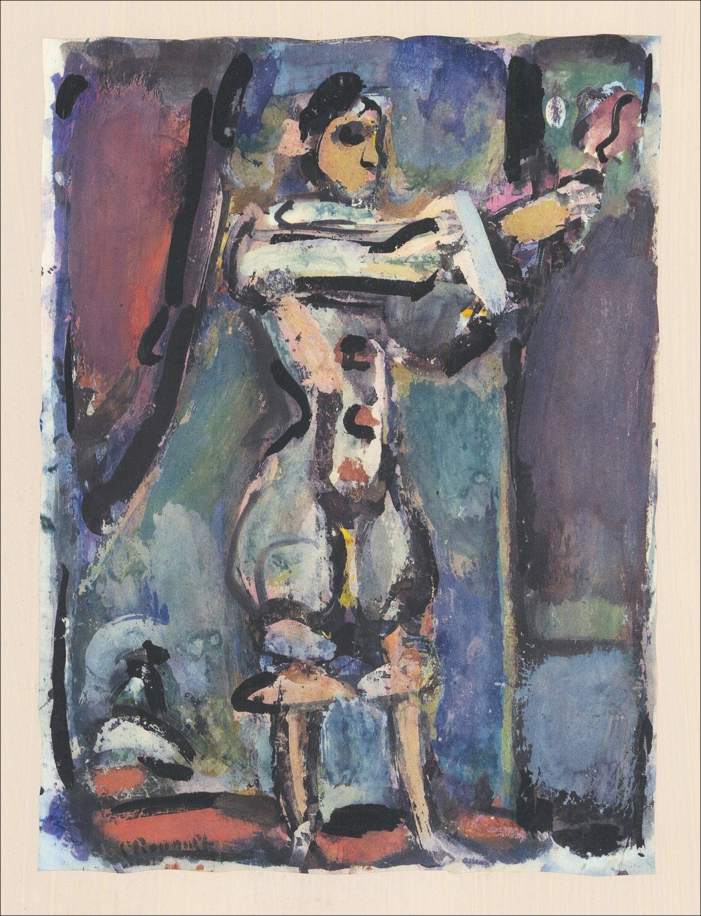Georges Rouault - Bianco Pierrot 1943 | Galleria 125