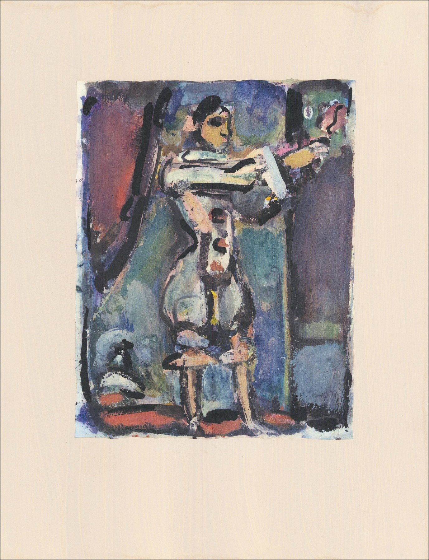 Georges Rouault - Weiß Pierrot 1943 | Galerie 125
